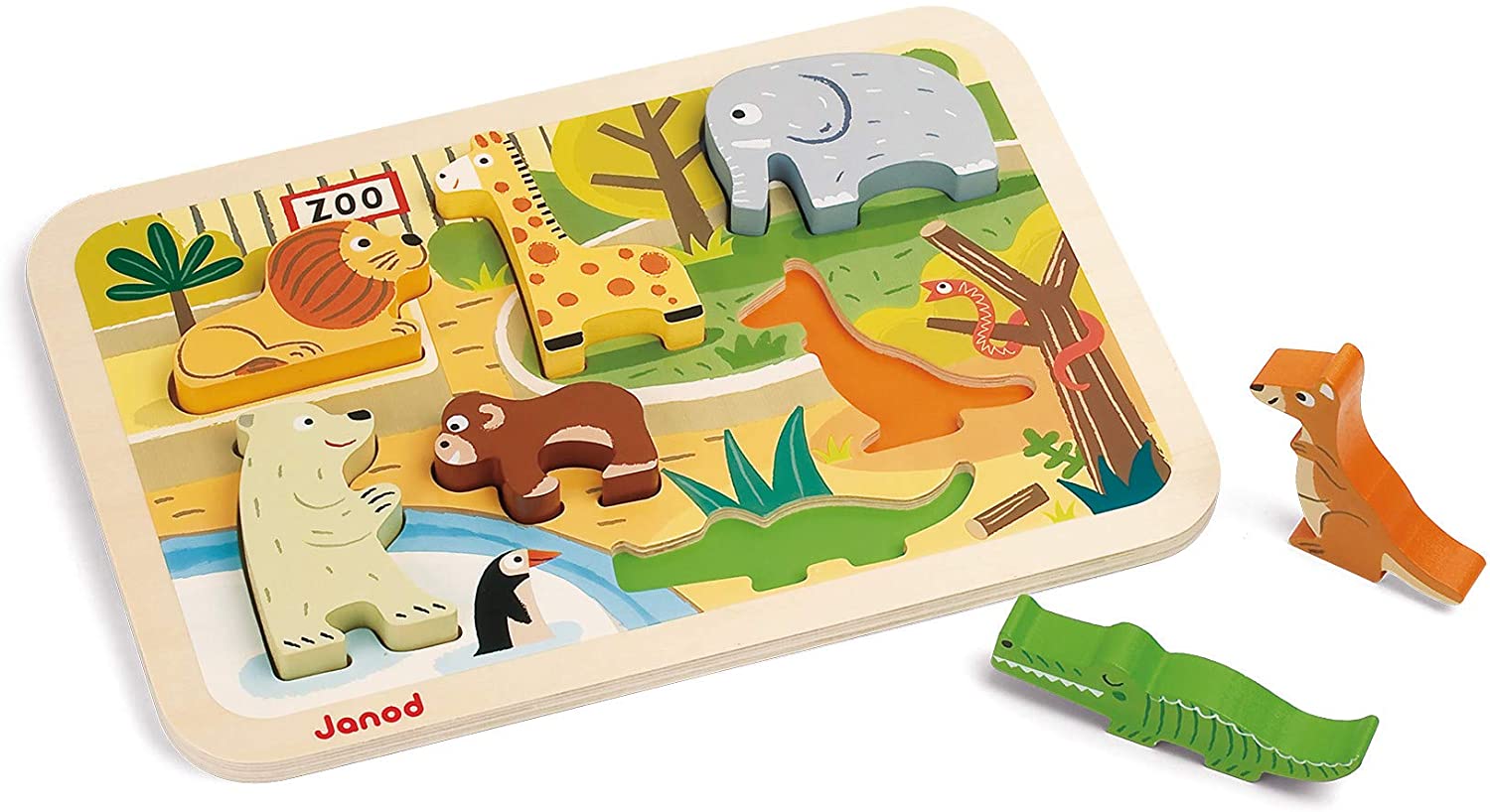 Chunky Wood Puzzles